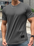 Camiseta Manga Curta Fitness Masculina FitPro®