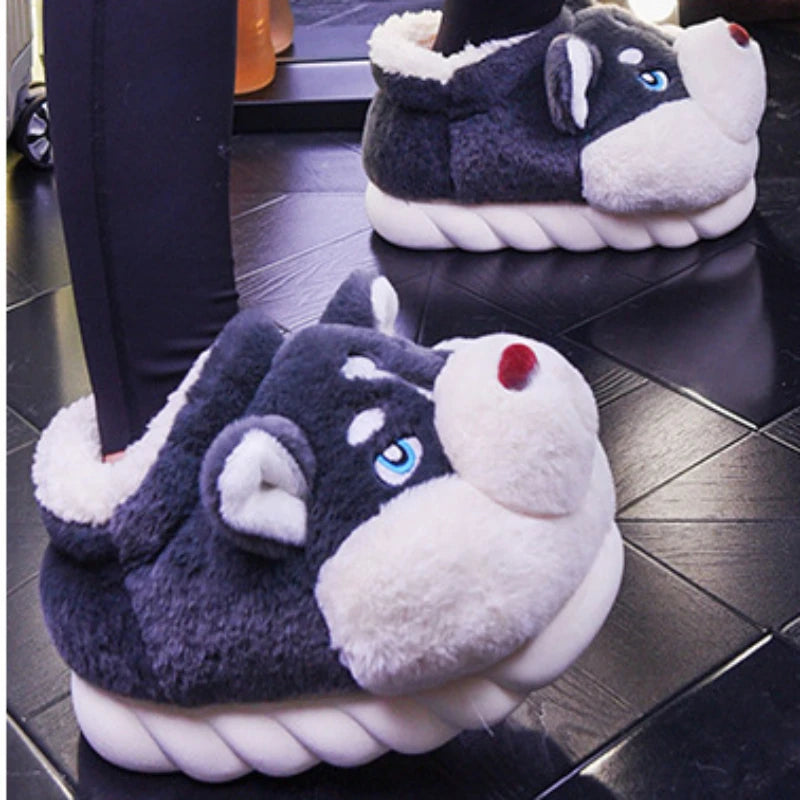 Pantufa em Algodão Husky Siberiano Silco®