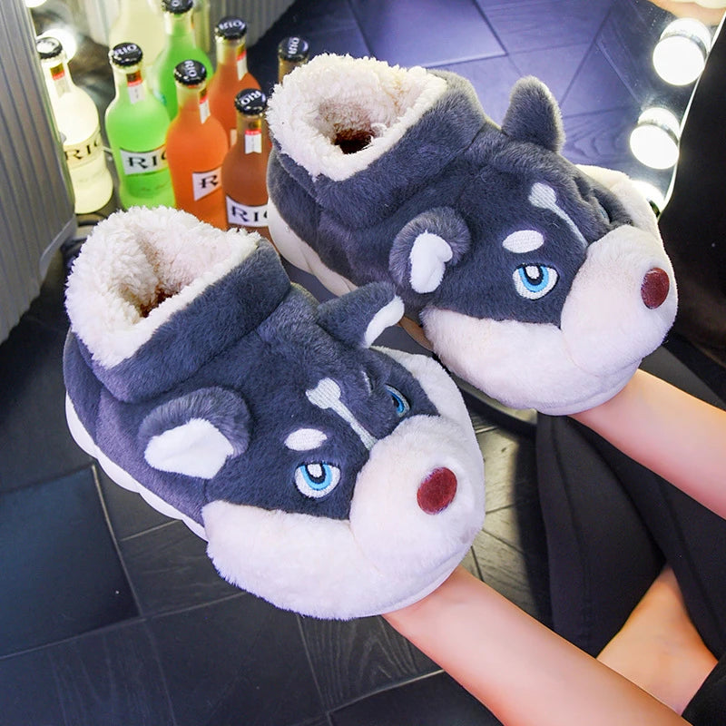 Pantufa em Algodão Husky Siberiano Silco®