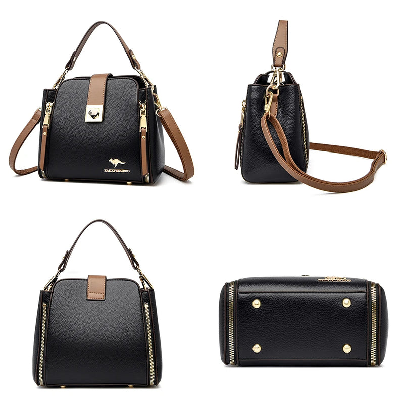 Bolsa Feminina em Couro Leather®