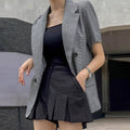 Blazer Feminino Manga Curta Elegance®