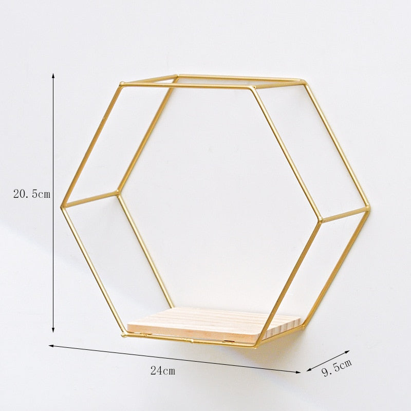 Suporte Hexagonal para Parede